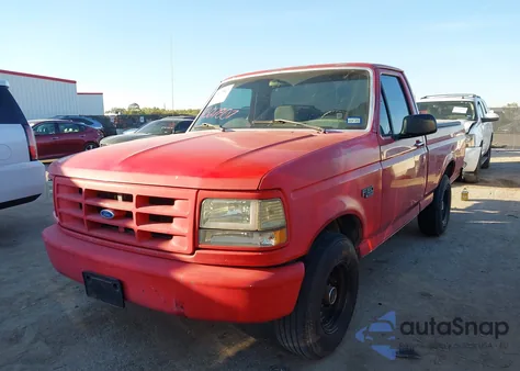 1995 Ford F150 из США, поврежденный, VIN 2FTDF15Y9SCA42943